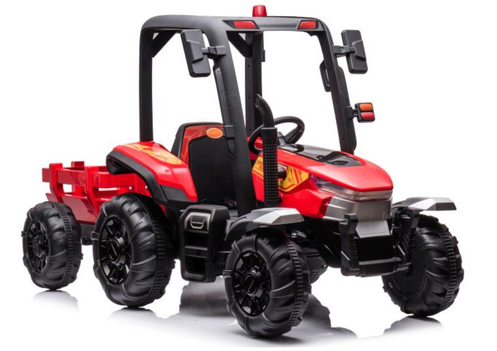 Traktor na akumulator s prikolicom BLT-206 – crveni