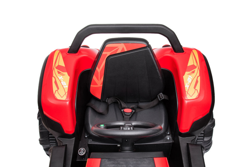 Traktor na akumulator s prikolicom BLT-206 – crveni