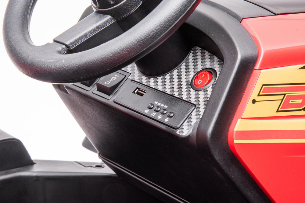 Traktor na akumulator s prikolicom BLT-206 – crveni
