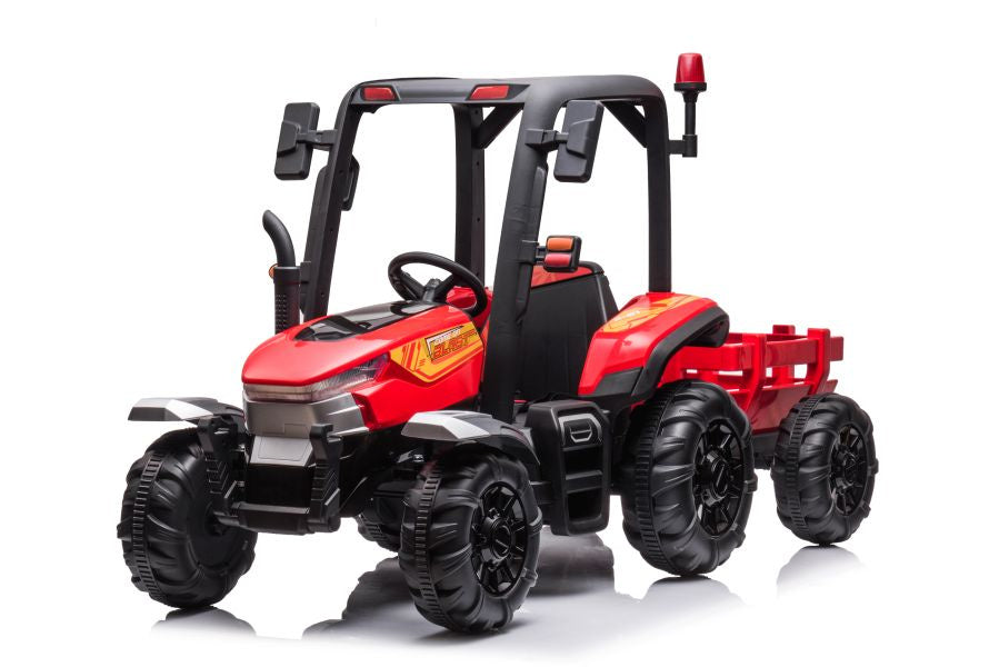 Traktor na akumulator s prikolicom BLT-206 – crveni