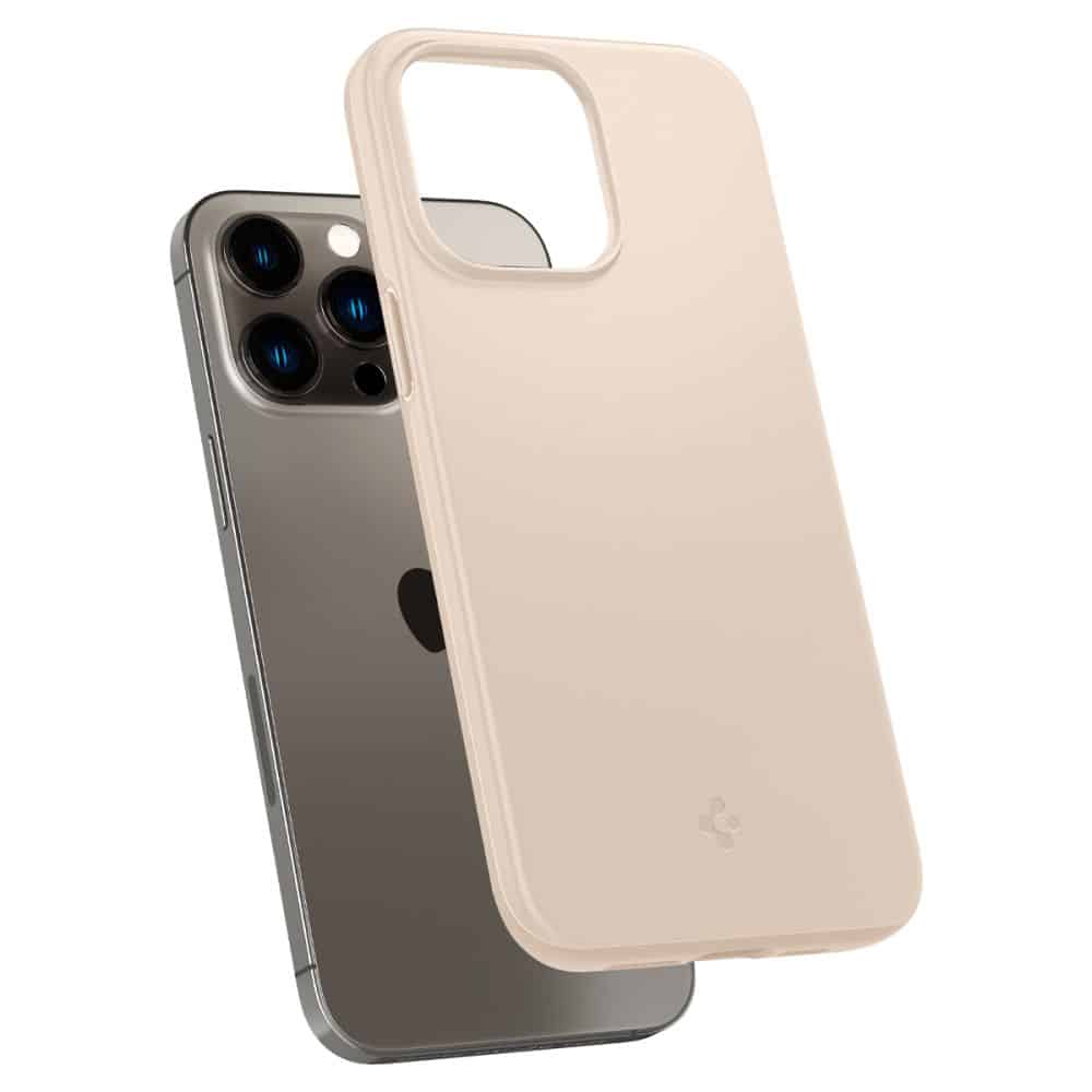 Spigen - Thin Fit - iPhone 14 Pro Max - Peščeno bež