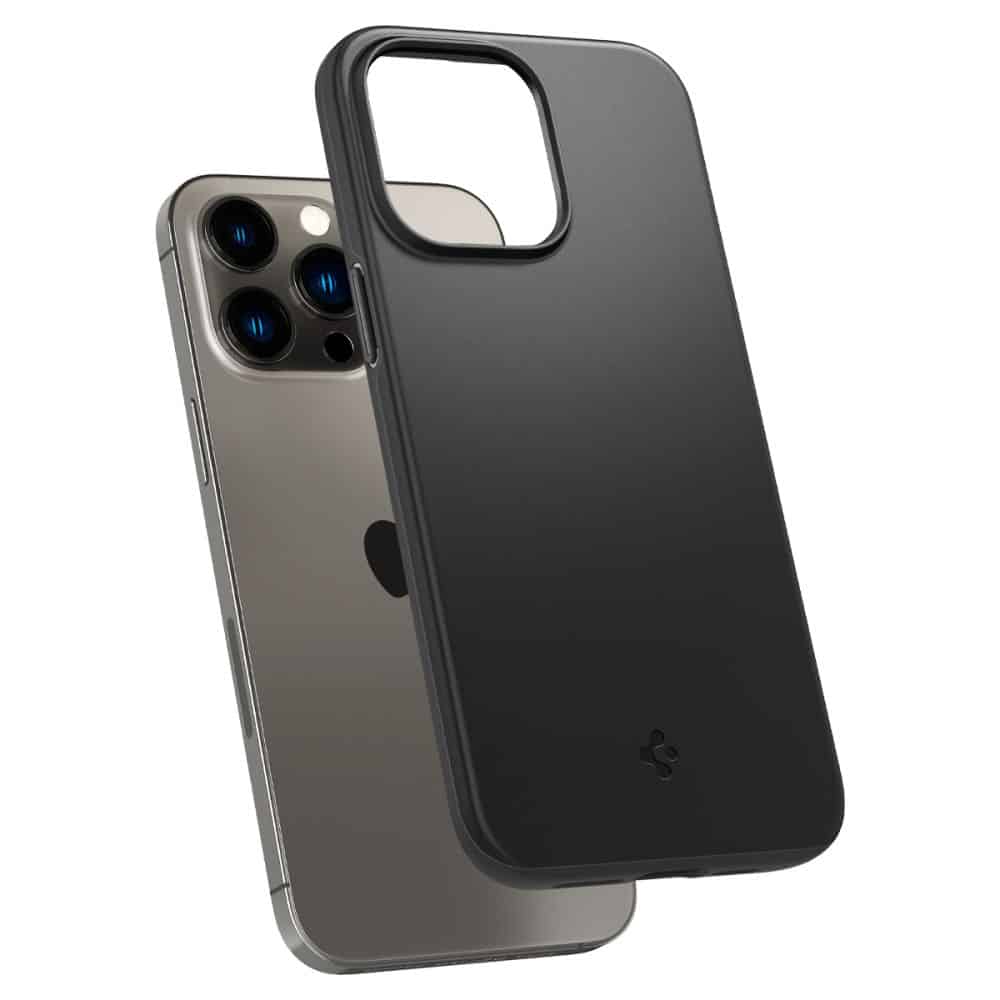Spigen - Thin Fit - iPhone 14 Pro - črna