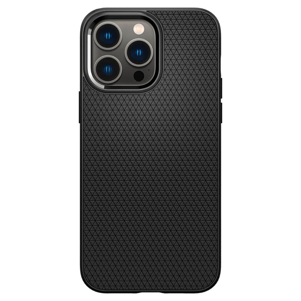 Spigen - Liquid Air - iPhone 14 Pro Max - mat črna
