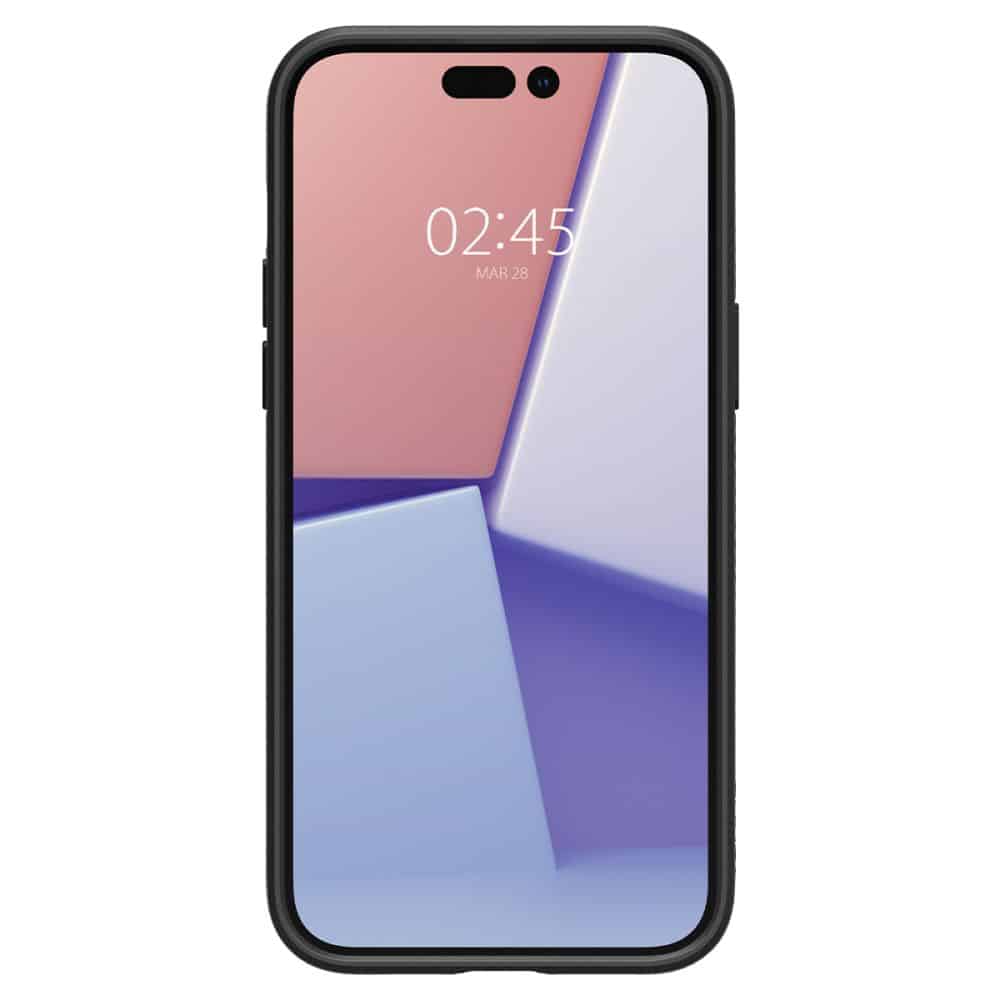 Spigen - Liquid Air - iPhone 14 Pro - mat črna