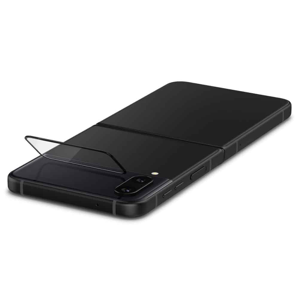 Spigen Zaščita zaslona GLAS.tR Polno prekrivno steklo + folija za tečaje za Galaxy Z Flip 4