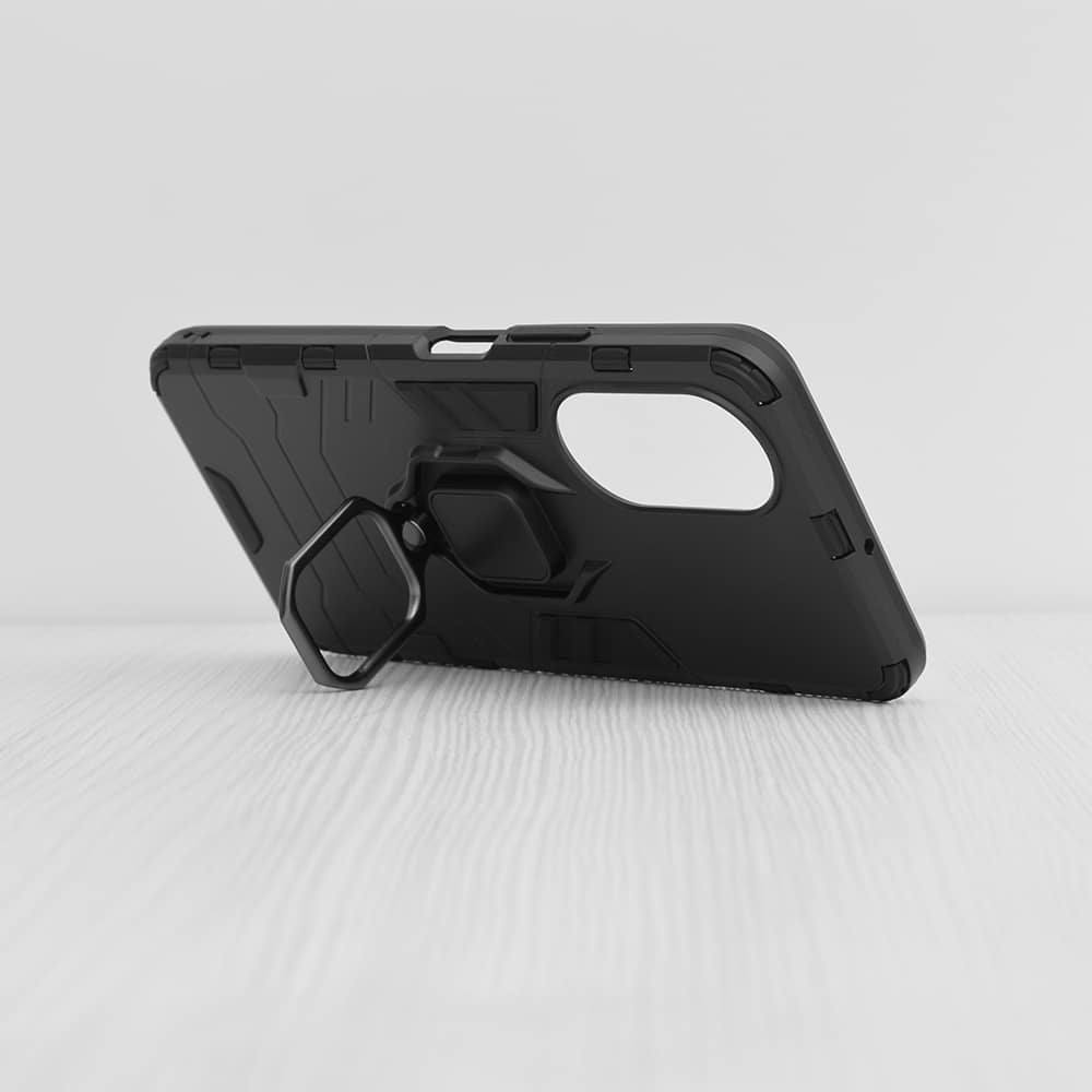Techsuit Silicone Shield ovitek za Honor X7 - črn