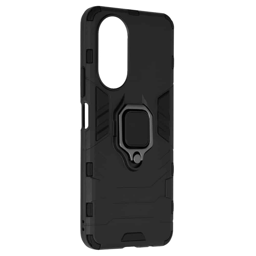 Techsuit Silicone Shield ovitek za Honor X7 - črn