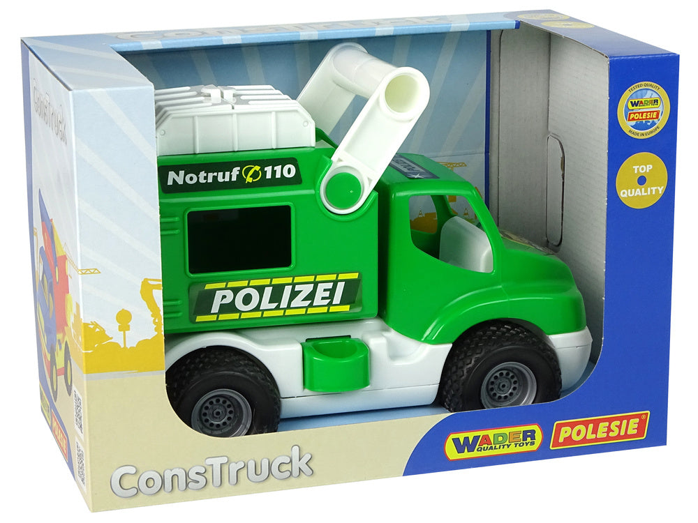 Policijski automobil za igrru ConsTruck  Polesie 41906 - zeleni