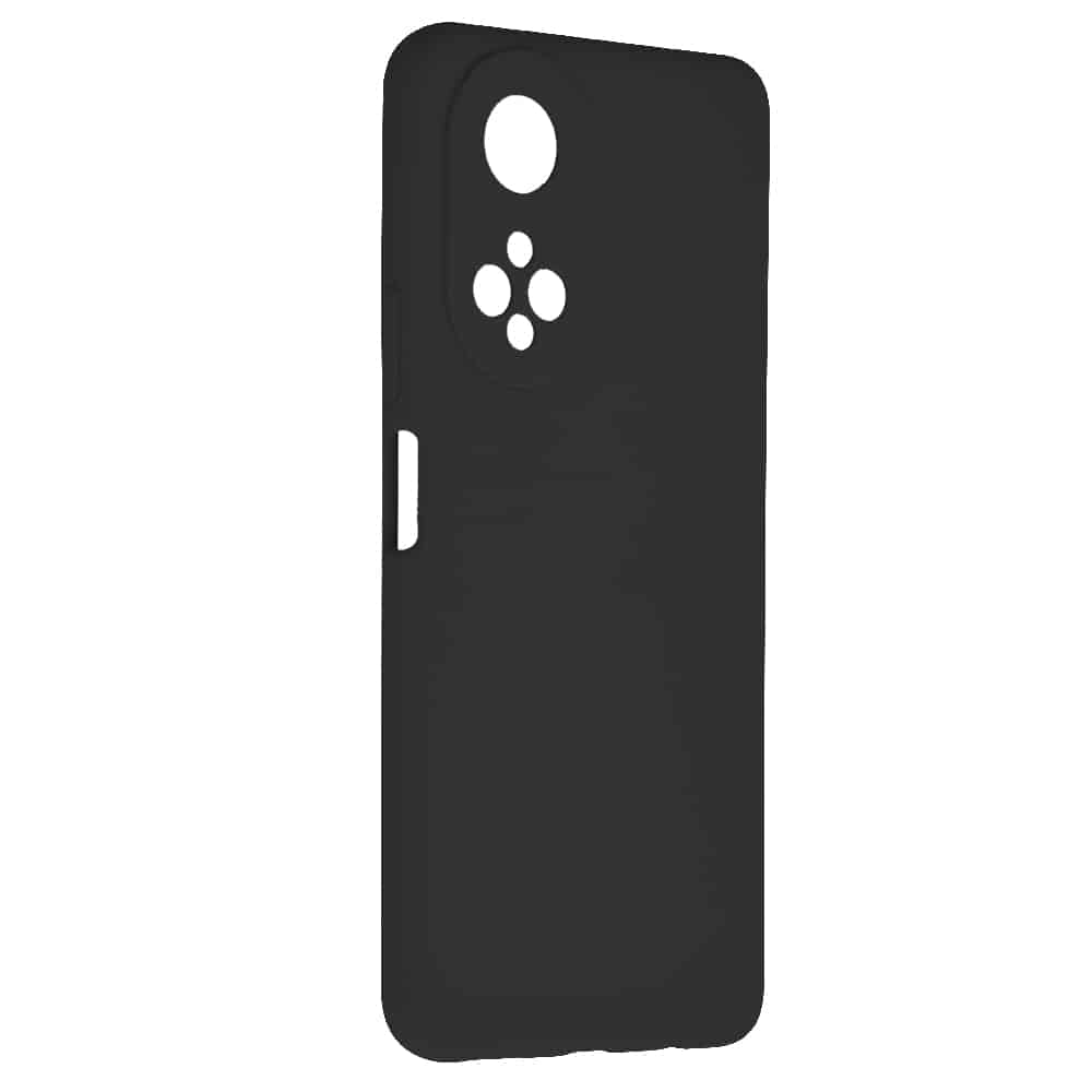 Techsuit Soft Edge silikonska maska za Honor X7, črna