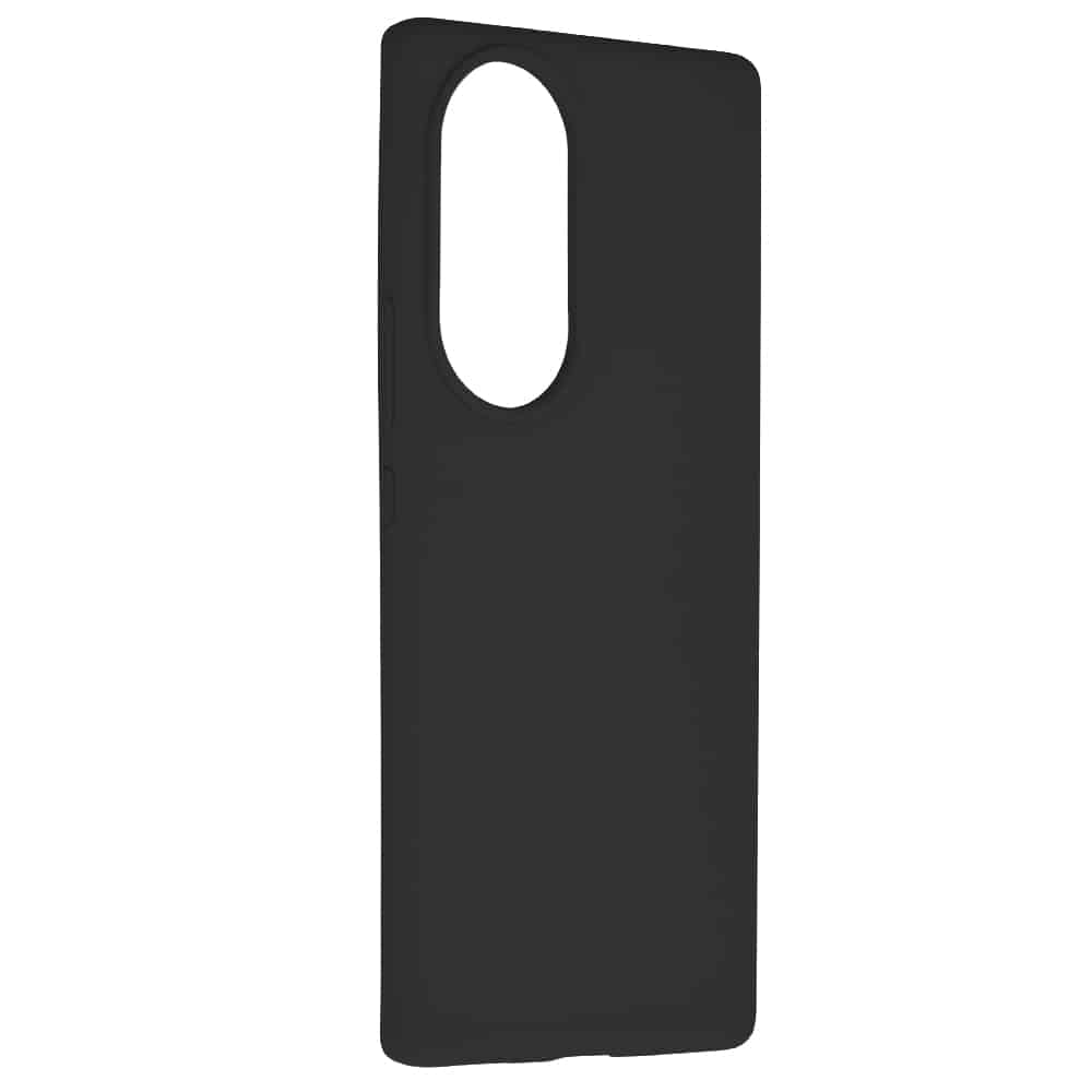 Techsuit – Soft Edge Silicone – Honor 70 – črna
