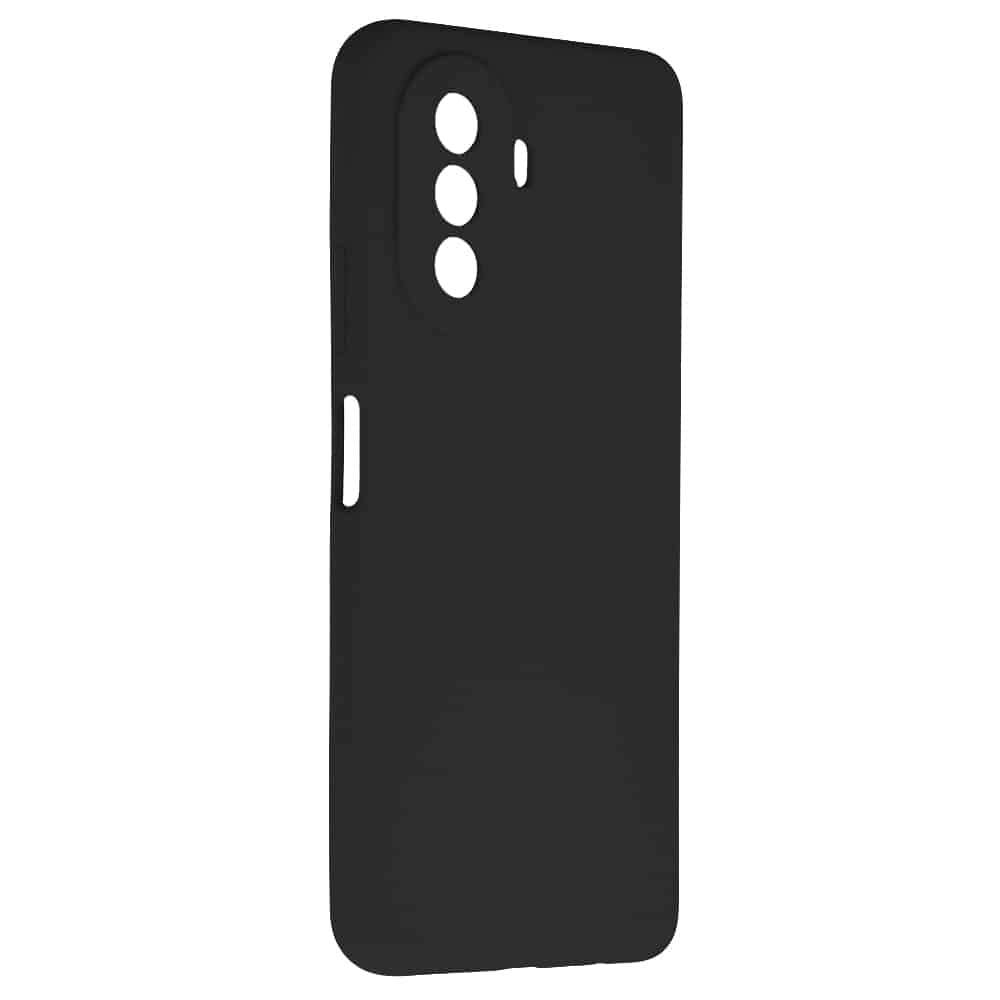 Techsuit - Soft Edge silikonska maska za Huawei Nova Y70 - črna