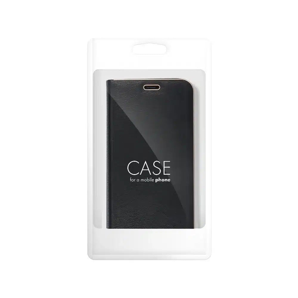 LUNA Book Gold etui za XIAOMI Redmi NOTE 14 5G črna