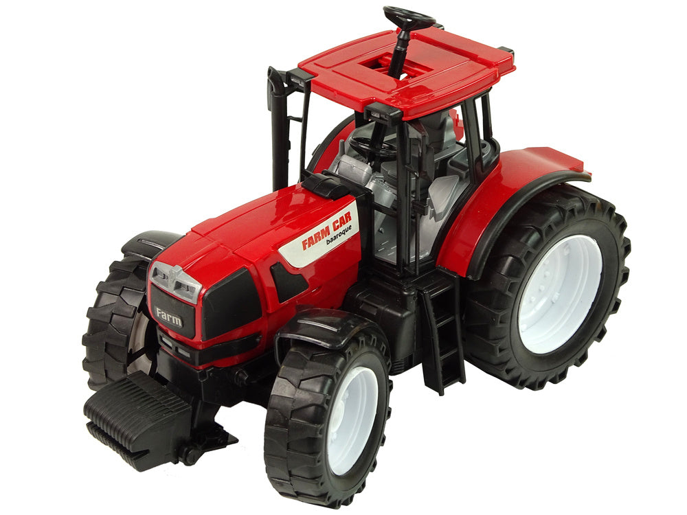 Traktor za igru s kiper prikolicom 50 cm - crveno/žuti