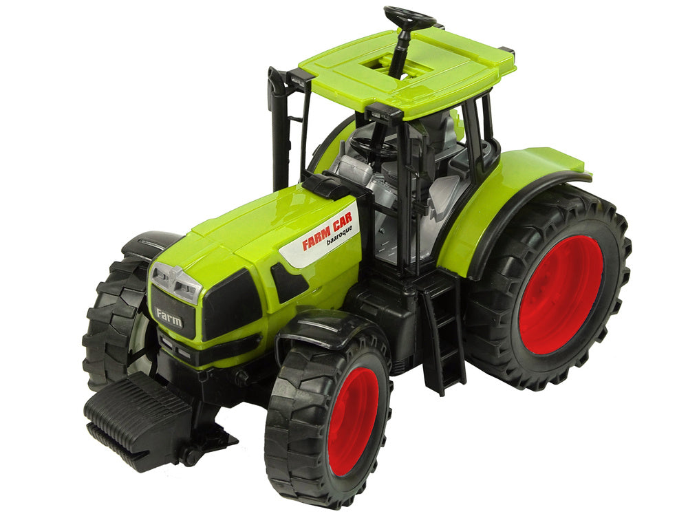 Traktor za igru s kiper prikolicom 50 cm - crveno/žuti