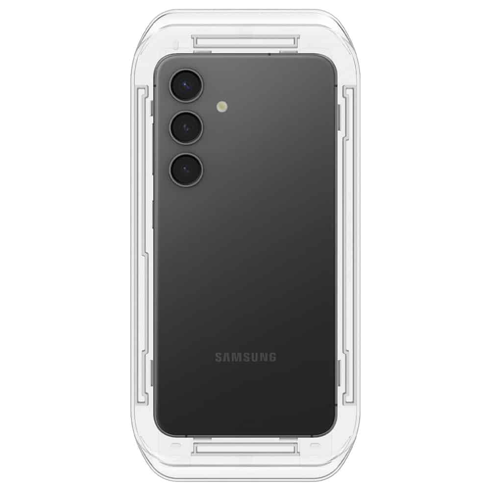 Spigen - Glas.tR EZ-FIT (2 kosa) za Samsung Galaxy S24 - privacy steklo