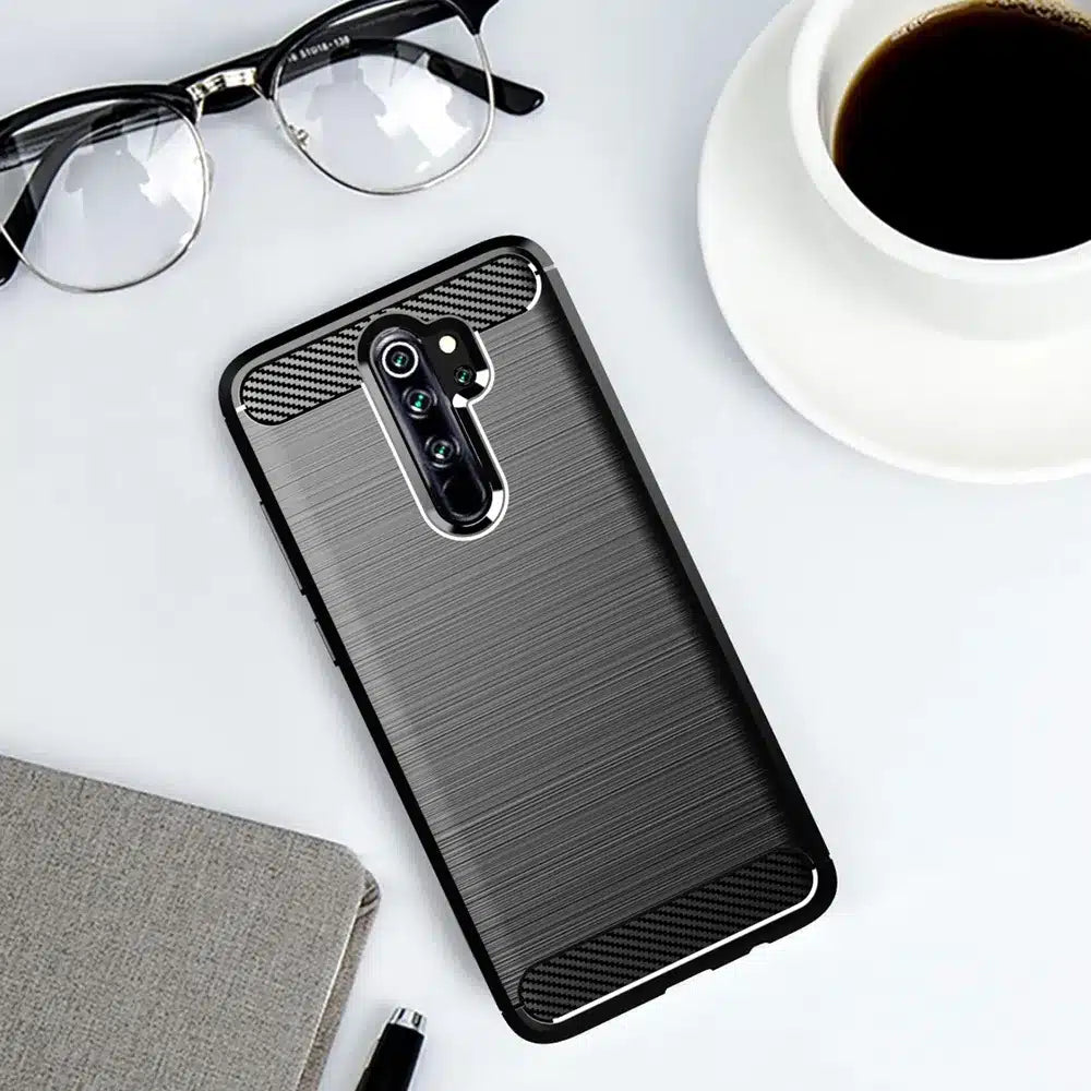 CARBON maska za XIAOMI Redmi Note 8 Pro črna