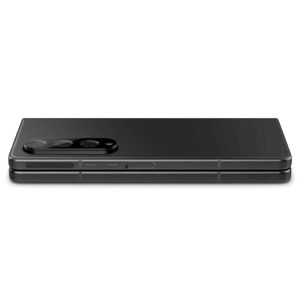 Spigen - Optik.TR steklo za kamero (2 kosa) - Samsung Galaxy Z Fold 4 - črno
