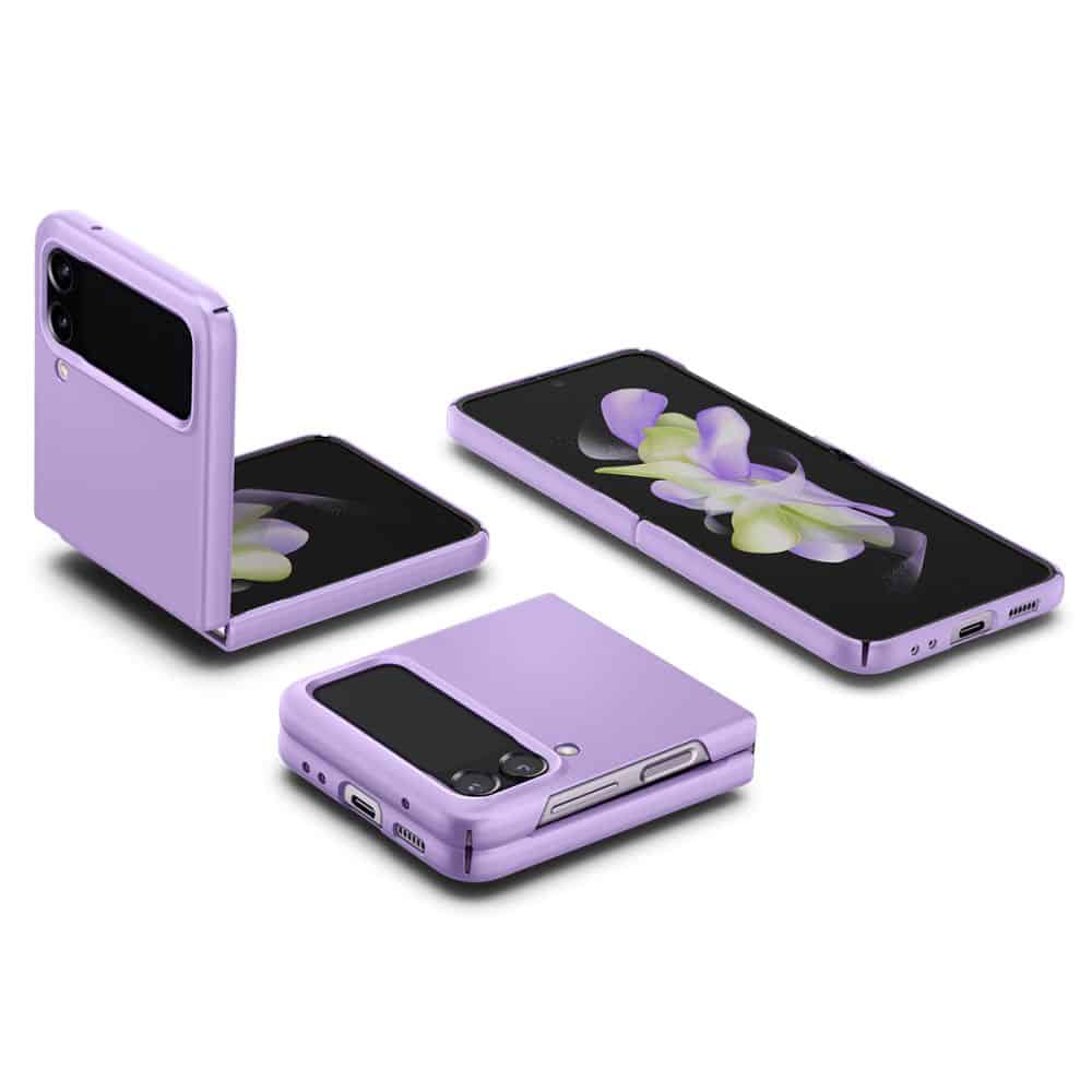 Spigen - AirSkin - Samsung Galaxy Z Flip4 - Rožnato vijolična