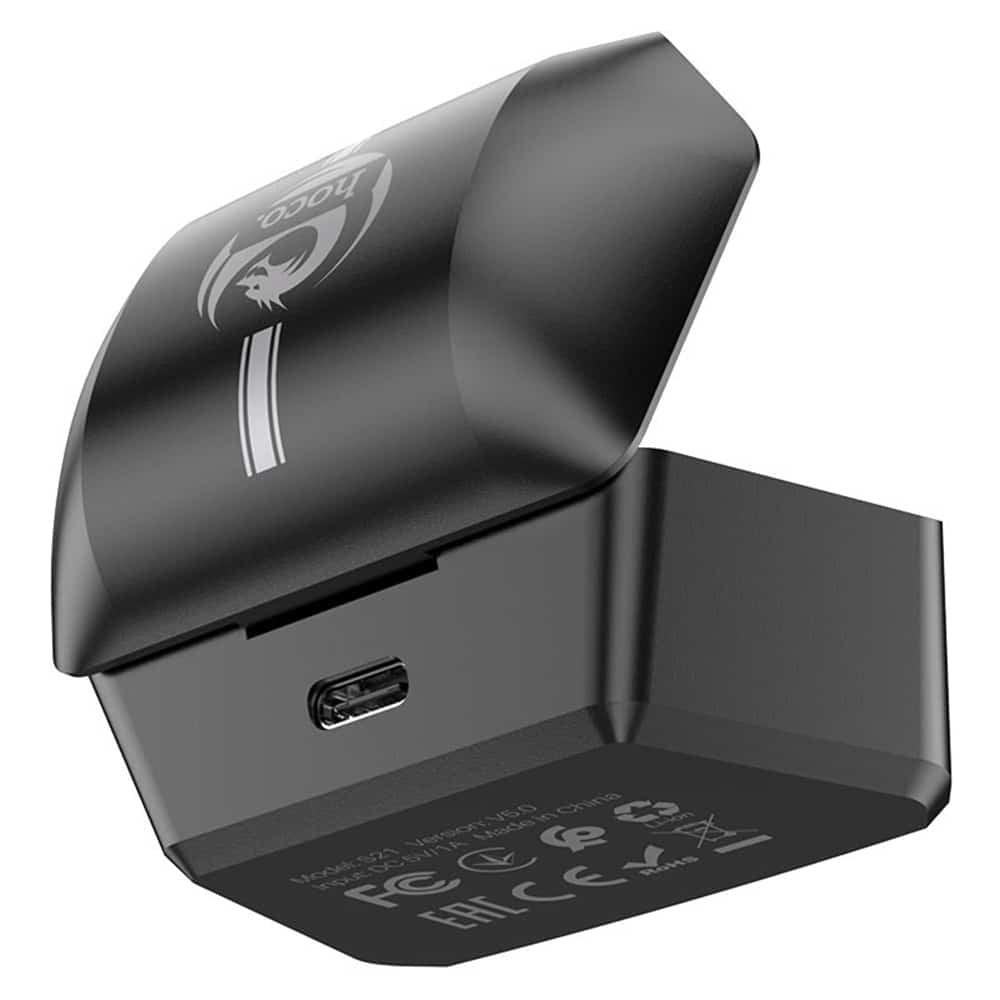 HOCO - TWS slušalke Magic Shadow (S21) z Bluetooth 5.0 in nizko latenco - črne