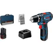 Bosch GSR 12V-15 Professional 1300 RPM Crno, Plavo