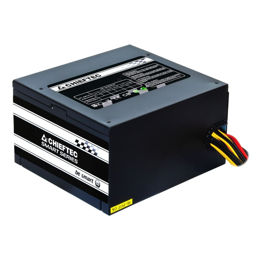 Chieftec Smart GPS-600A8 jedinica za napajanje 600 W 20+4 pin ATX ATX Crno