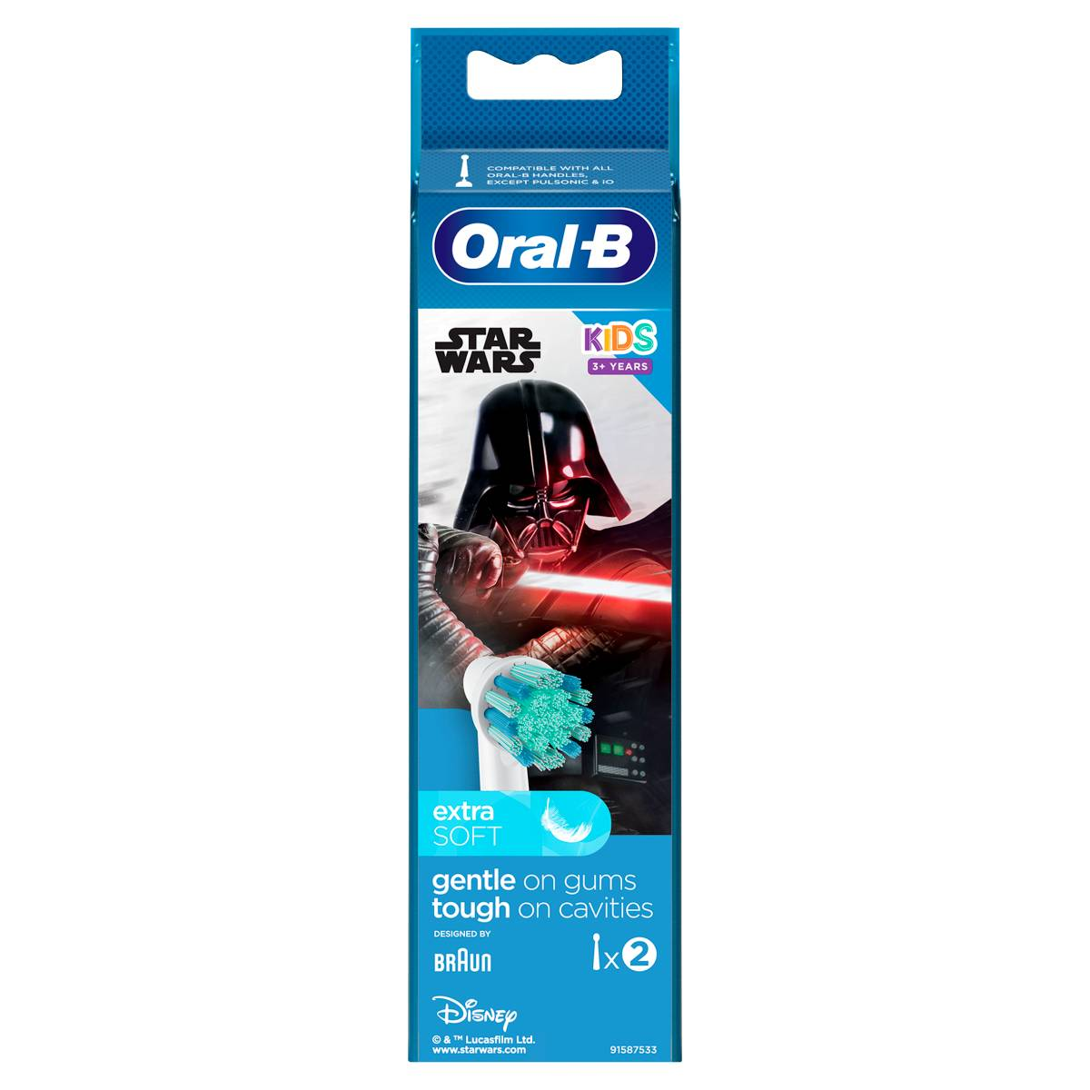 Oral-B Kids Star Wars 3 kom Bijelo