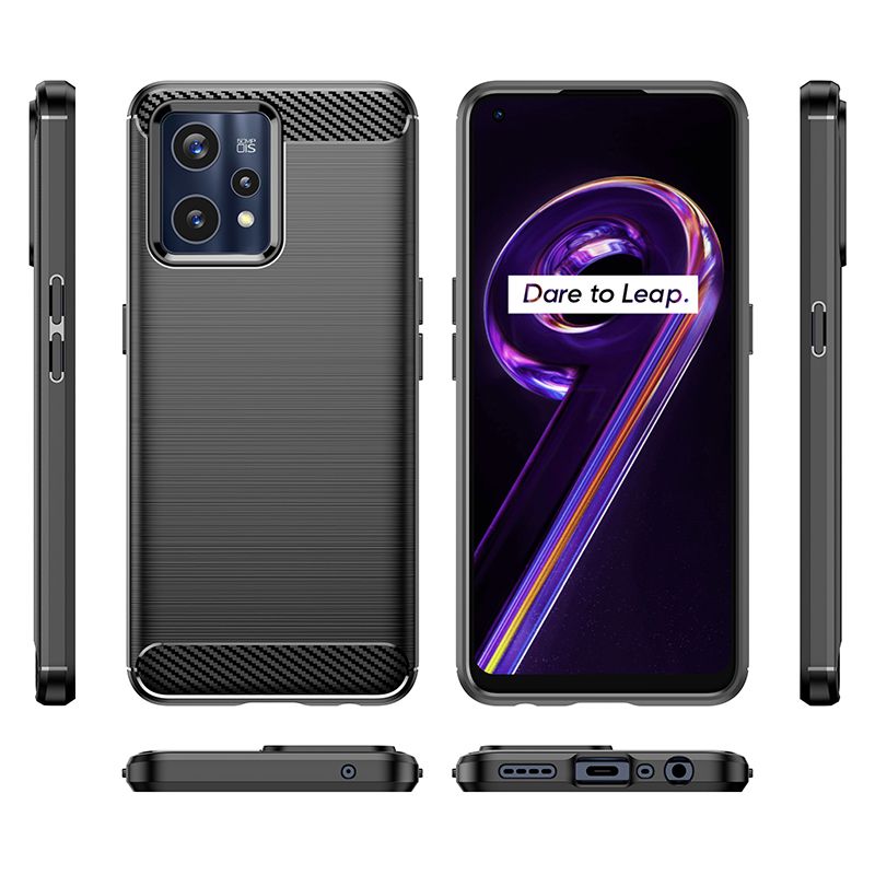 TECH-PROTECT TPUCARBON OVITEK ZA REALME 9 PRO+ ( 9 PRO PLUS )/ REALME 9 4G