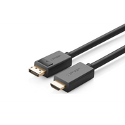 Ugreen 10203 prilagodnik za video kabel 3 m DisplayPort HDMI Crno