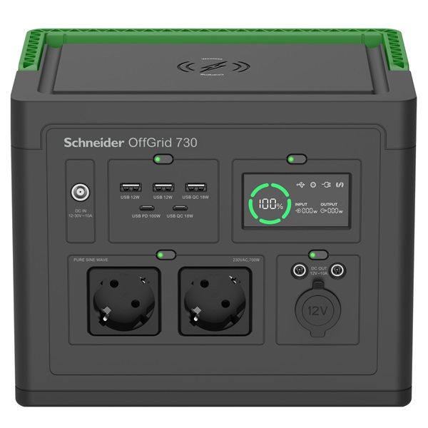 APC PPS730-GR Prijenosna energetska stanica Litij ion (Li-Ion) 995 W 6,4 kg