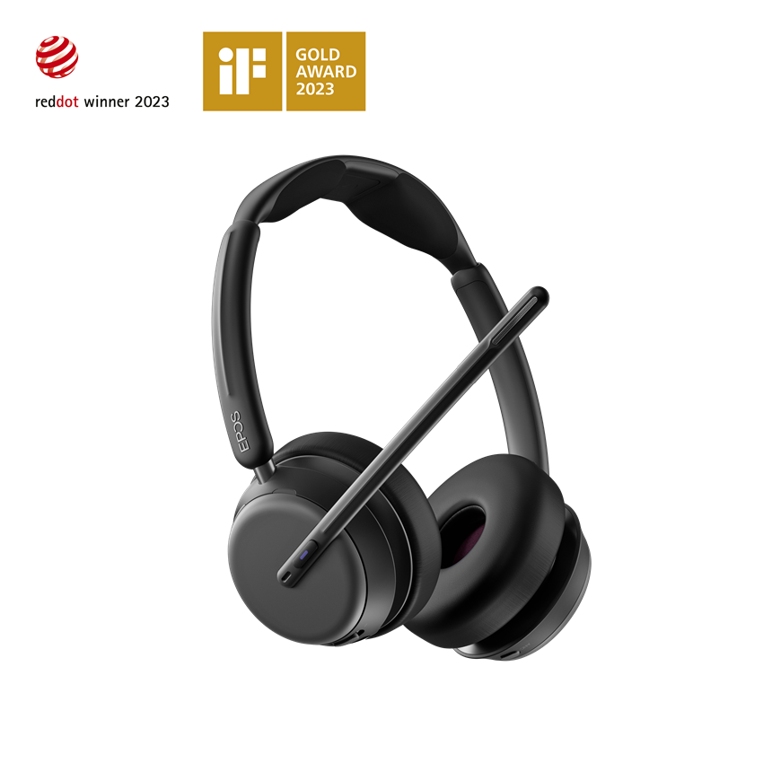 EPOS IMPACT 1061T ANC Slušalice Bežično Obruč za glavu Ured / pozivni centar Bluetooth Postolje za punjenje Crno