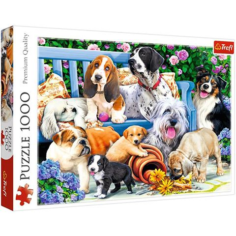 Trefl Dogs in the garden Slagalica 1000 kom Životinje
