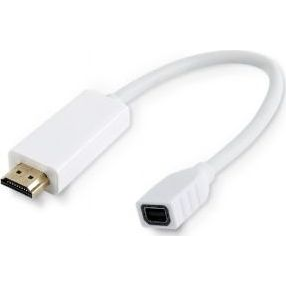 Microconnect HDMMDP prilagodnik za video kabel 0,1 m HDMI Tip A (Standard) Mini DisplayPort Bijelo