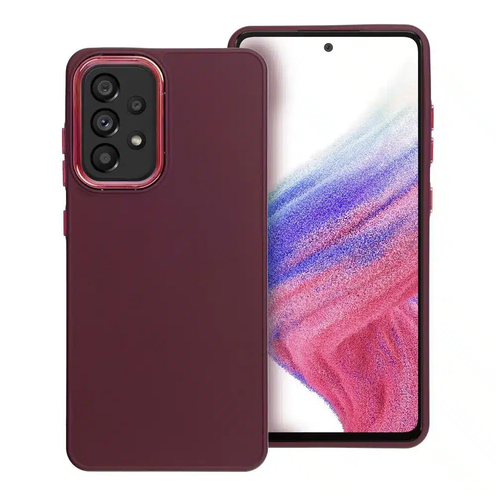 FRAME maska za SAMSUNG A52 5G / A52 LTE ( 4G ) / A52s 5G ljubičasta