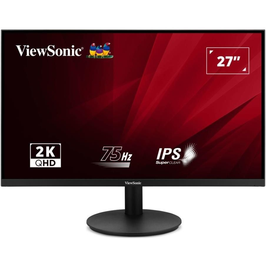 Viewsonic VA VA2708-2K-HD-2 računalni monitor 68,6 cm (27") 2560 x 1440 pikseli Quad HD LED Crno