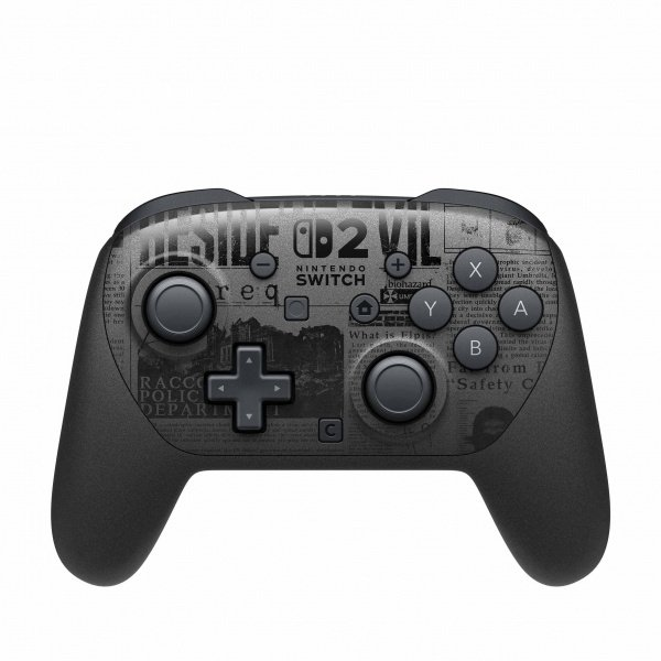 Nintendo Switch 2 Pro Controller - Resident Evil Requiem Edition Crno Bluetooth Podloga za igre Analogni / Digitalni Nintendo Switch 2 izdanje