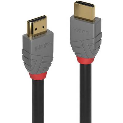 Lindy 36963 HDMI kabel 2 m HDMI Tip A (Standard) Crno, Sivo