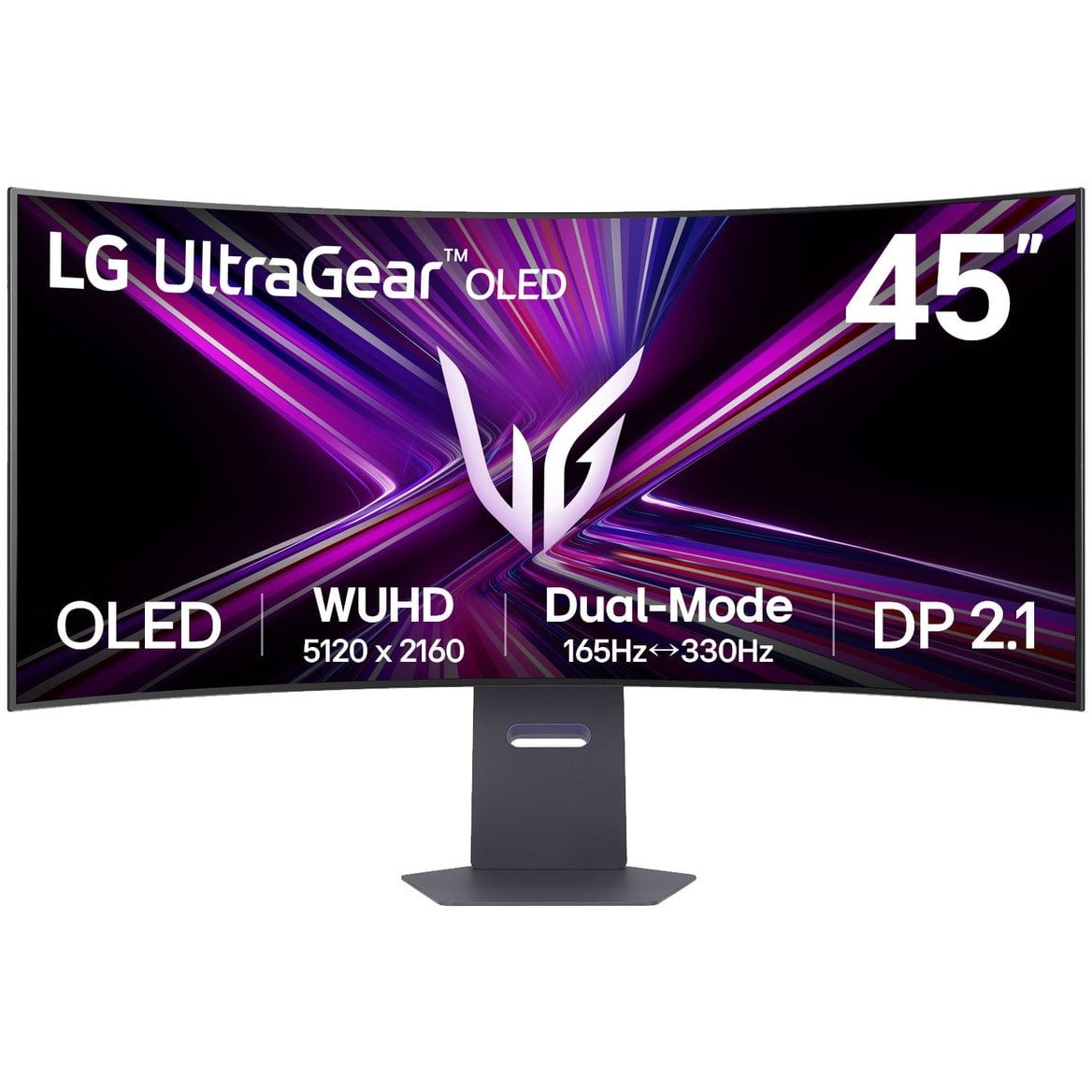 LG UltraGear računalni monitor 114,3 cm (45") 5120 x 2160 pikseli OLED Crno