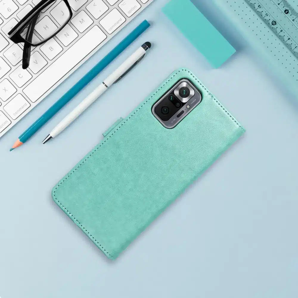 MEZZO Book case preklopna torbica za XIAOMI Redmi NOTE 10 / 10S mandala green