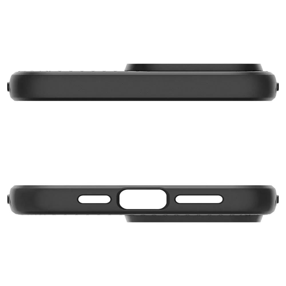 SPIGEN Liquid Air maska za IPHONE 15 PRO MAX mat crna
