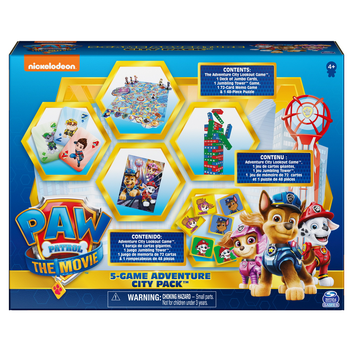 PAW Patrol CGI COP Movie Bundle GML Društvena igra na ploči Trka