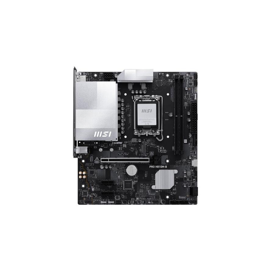 MSI PRO H810M-B matična ploča Intel H810 LGA 1851 (Socket V1) Mikro ATX