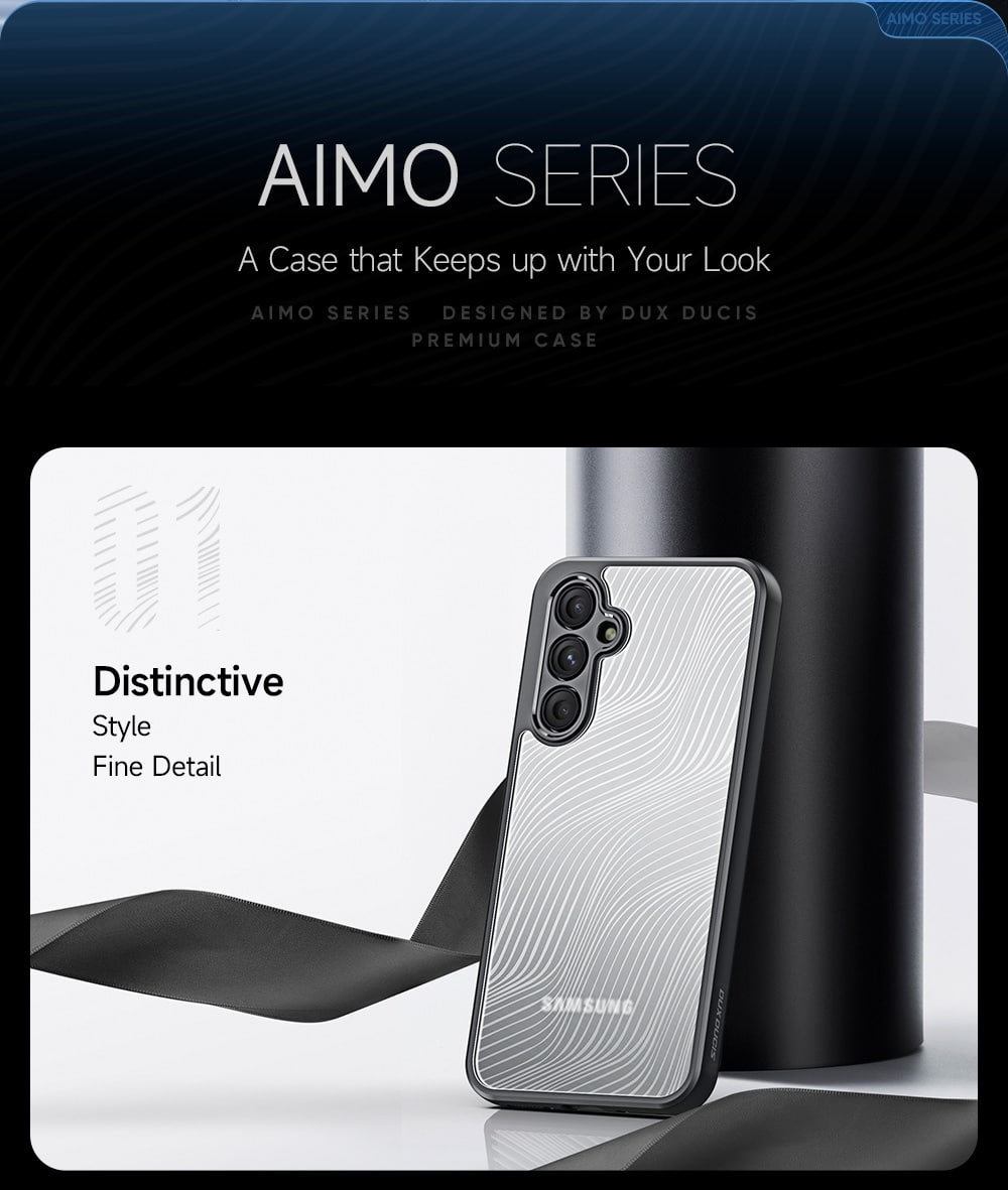 DUX DUCIS Aimo – premium zaščitna maska za Samsung Galaxy A54 5G črna