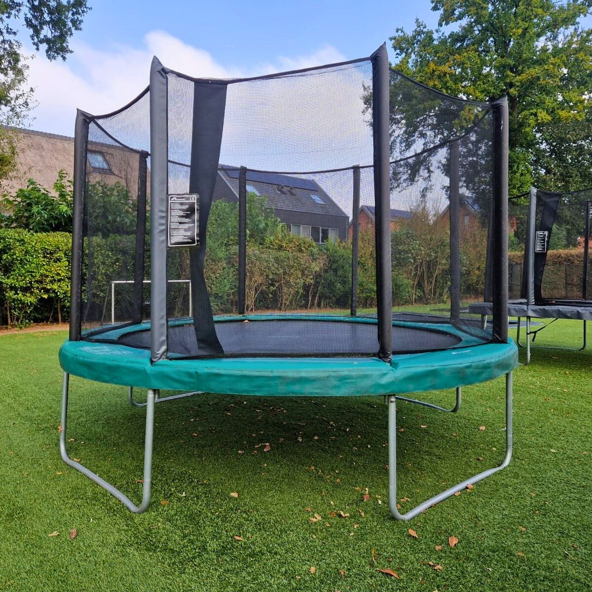 Akrobat Orbit trampolin – obiteljski trampolin za dvorište 427-cm-zeleni
