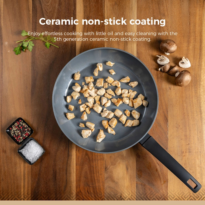 BE Living Set 3 tave Delight Black 20-24-28 cm