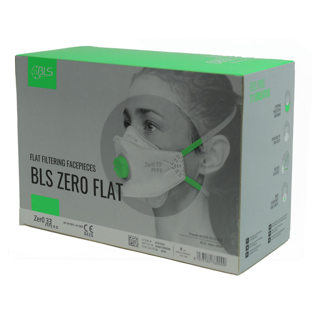 Respirator FFP3 ZERO sklopivi s ventilom