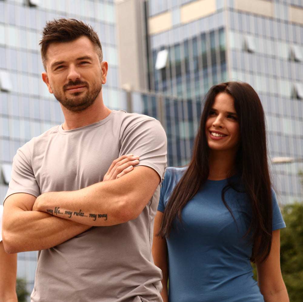 Ženska majica kratki rukav BROKULA NERETVA, plava