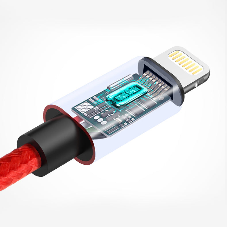 Pleteni najlonski kabel USB Baseus AntiLa s certifikatom Apple MFI