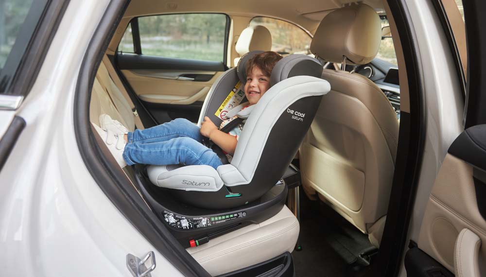 Be Cool autosjedalica Saturn i-Size 0-36 kg (40-150 cm), Be Antracita