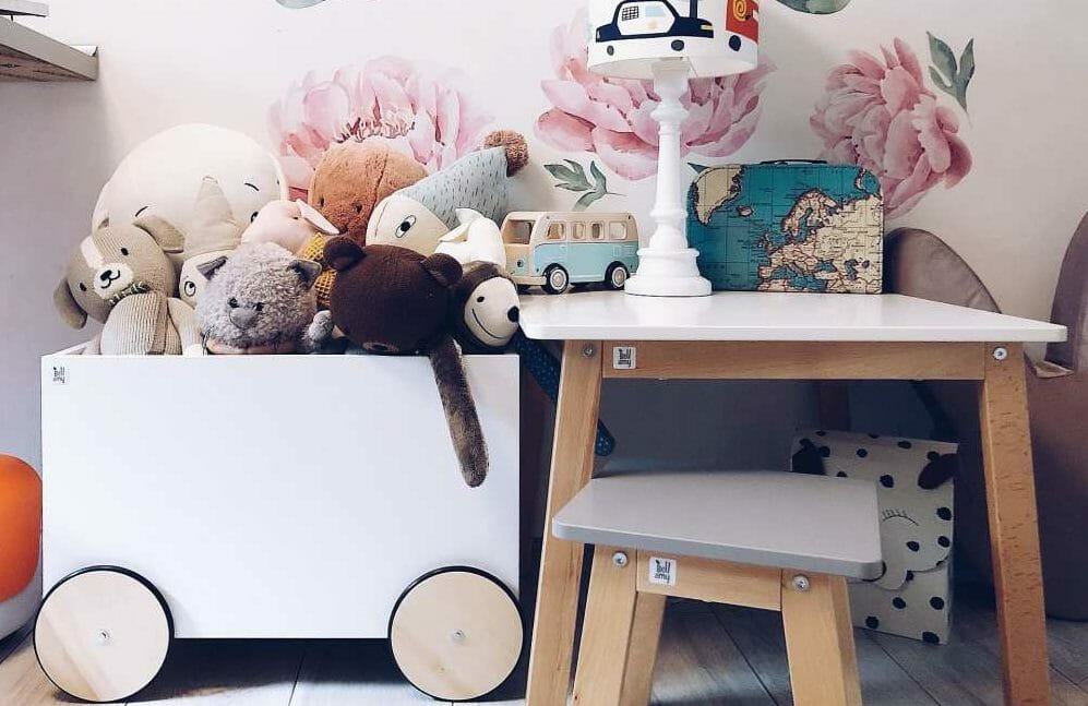 Bellamy Lotta kutija za igračke, white