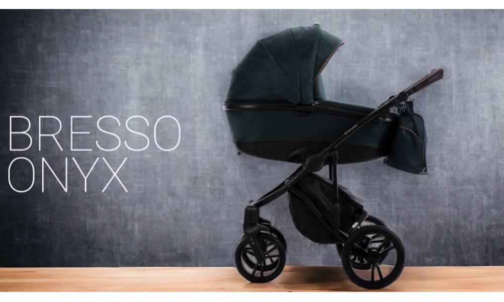 Dječja kolica Bebetto Bresso Onyx 02/CZM 2u1